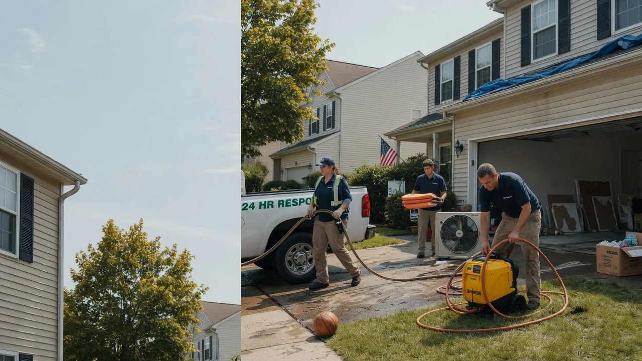 Emergency Water Damage Restoration in Arlington, IN near me